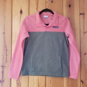Colombia fleece pullover kids size Large